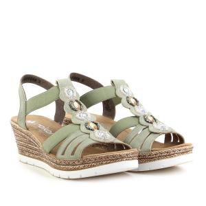 Босоножки женские Rieker,
 619B2-52 - Покровский / Обувной Дом