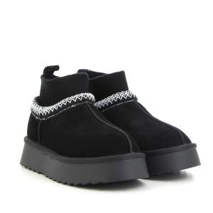 Угги женские ABRICOT,
 YN-W0909ZSHT-black - Покровский / Обувной Дом