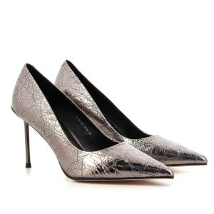 Туфли лодочки женские ABRICOT,
 TZ-0733L-silver - Покровский / Обувной Дом