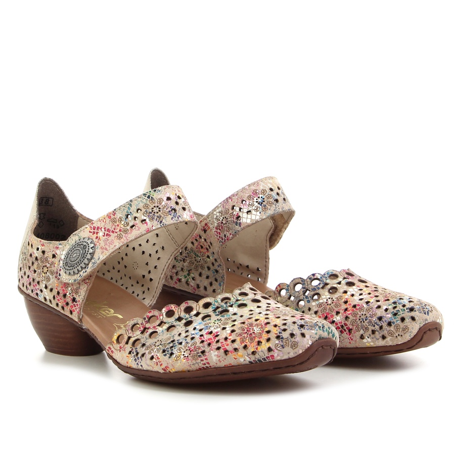 Туфли открытые женские Rieker,
 43753-91 - Покровский / Обувной Дом 18087972