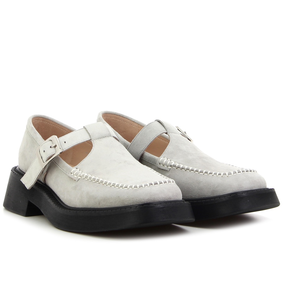 Лоферы женские ATREND,
 AT004FL-grey - Покровский / Обувной Дом 18268906