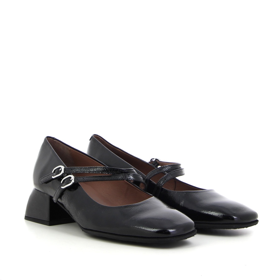 Туфли Mary Jane женские WONDERS,
 D1901LACK INEGRO - Покровский / Обувной Дом 18090506