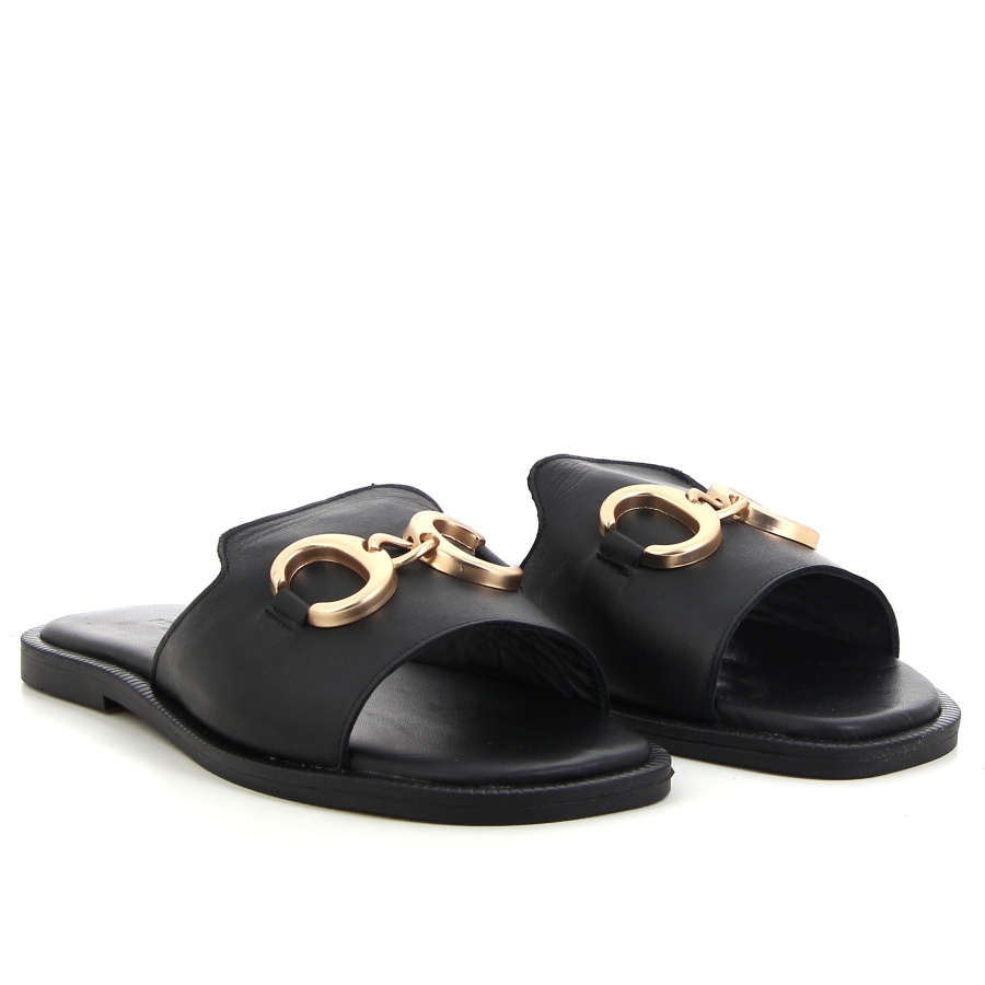 Сабо женские ROBERTO SERPENTINI,
 WTML27ECO_BLACK - Покровский / Обувной Дом 17750781