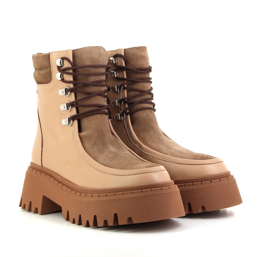 Ботинки женские ELMA shoes,
 АТ07495201_2_beige - Покровский / Обувной Дом 18241498