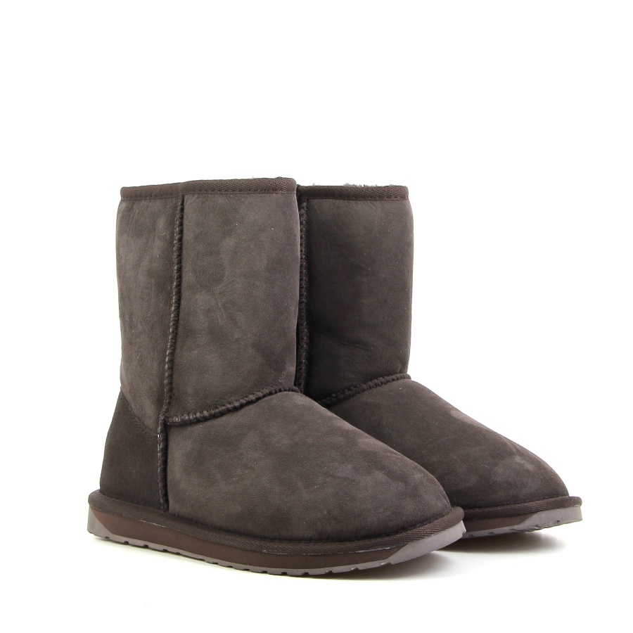 Угги женские EMU,
 W10002 chocolate - Покровский / Обувной Дом 18137934