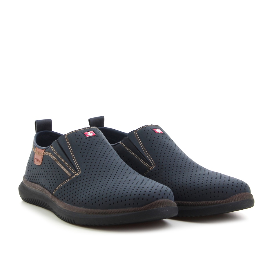 Туфли закрытые мужские Rieker,
 10452-14 Покровский / Обувной Дом 18163653