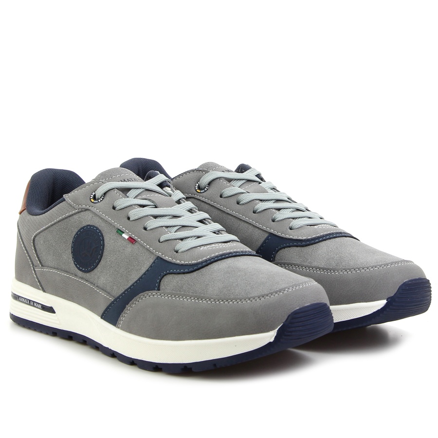 Кроссовки мужские ARMATA DI MARE,
 AMUS25L701GREY Покровский / Обувной Дом 18134819