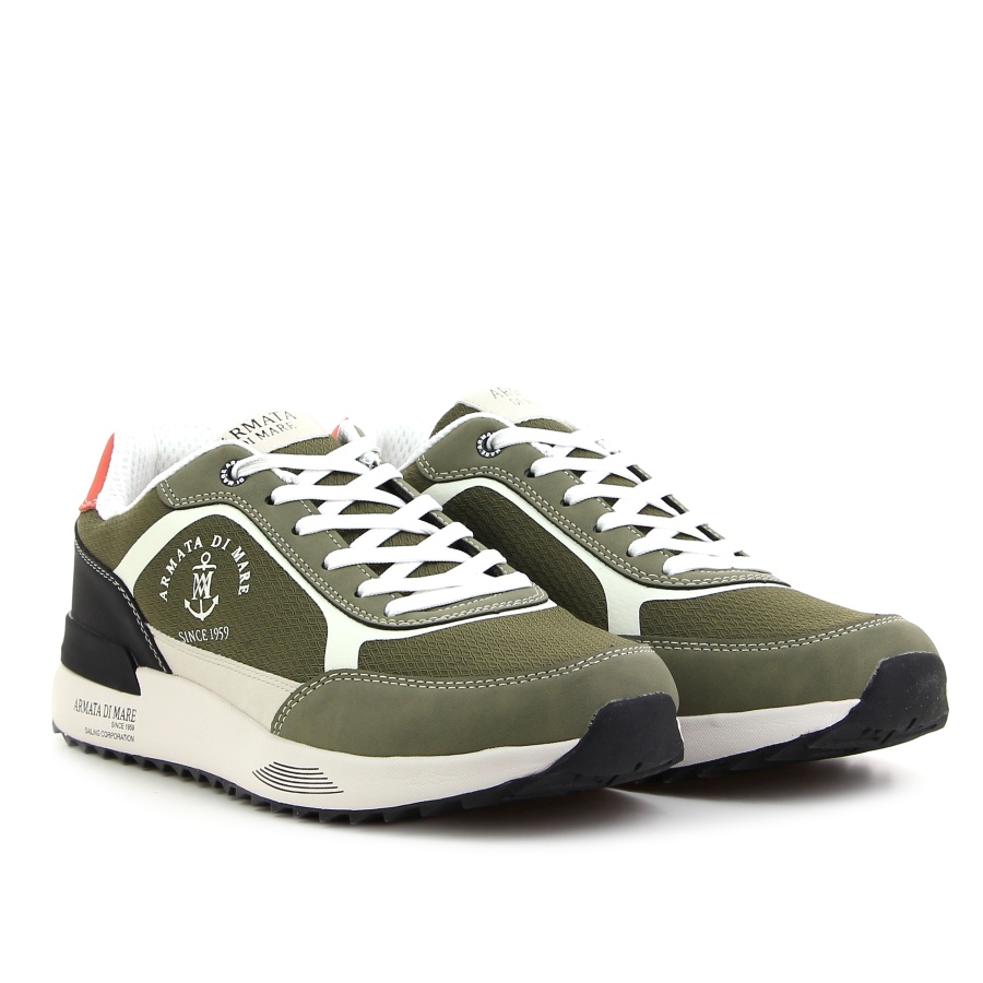 Кроссовки мужские ARMATA DI MARE,
 AMUS24N519KHAKI Покровский / Обувной Дом 18295698
