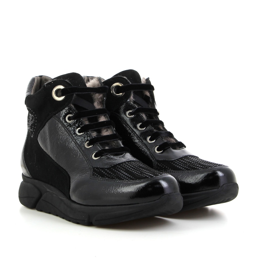 Ботинки женские Piesanto,
 245055-MUTON_black - Покровский / Обувной Дом 17634665