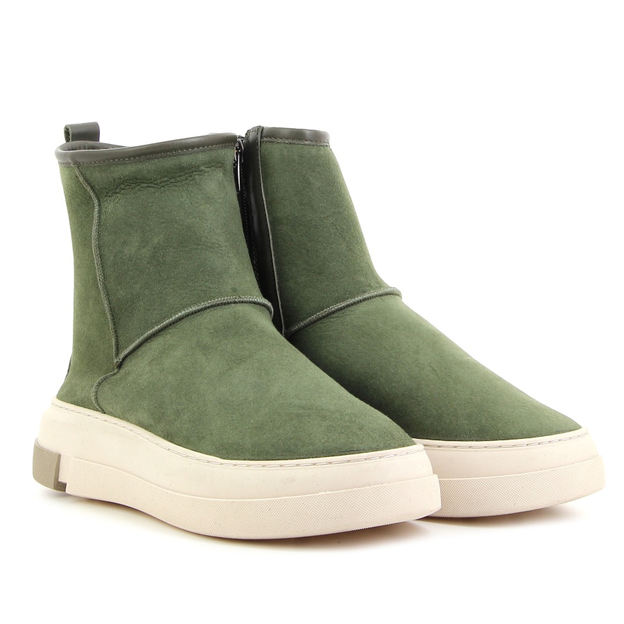 Полусапоги женские Via del Famoso,
 101-10395-KHAKI-158 - Покровский / Обувной Дом 18156869